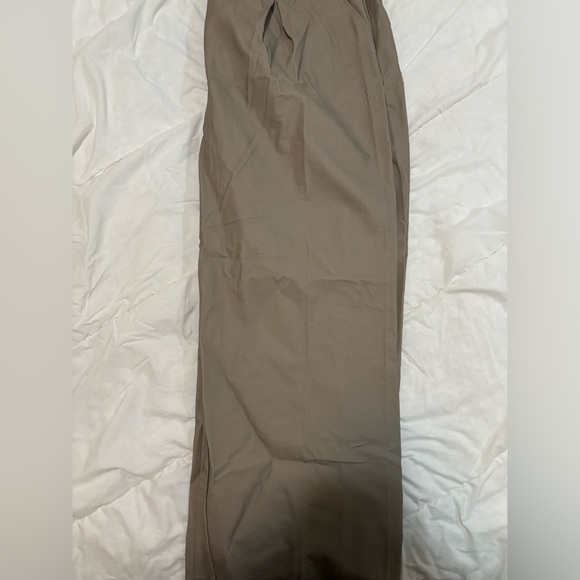 Faux leather wide leg trouser - Picture 2 of 6